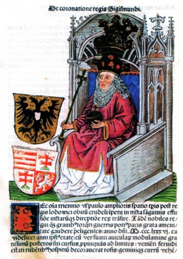 Kráľ Zigmund v Turócyho kronike