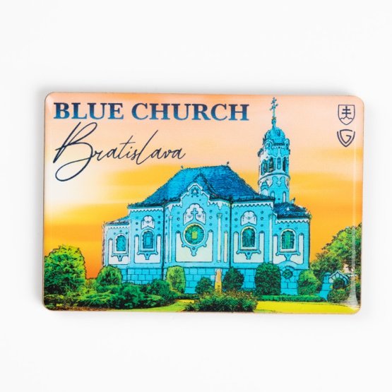 Magnet Blue Church