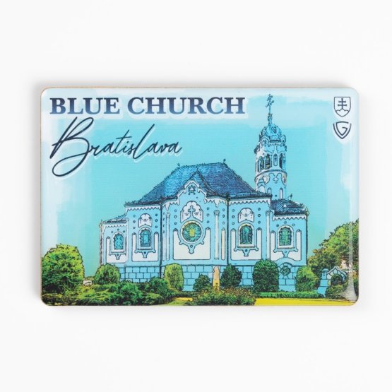Magnet Blue Church