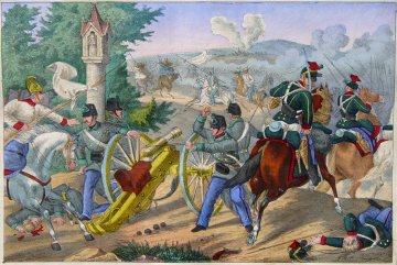 22.júl 1866 bitka pri Lamači ukončená prímerím